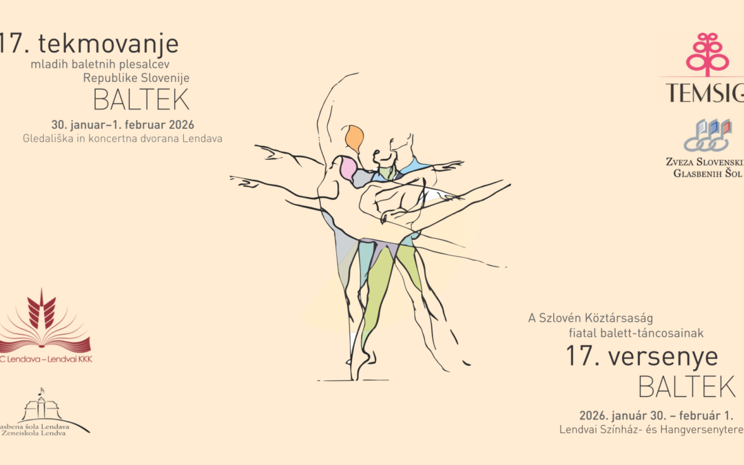 17. tekmovanje mladih baletnih plesalcev RS – BALTEK 2026